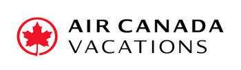 Air Canada Vacations Logo on Vacation Couple