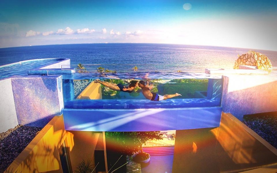 hotel xcaret mexico adults only pool kiss