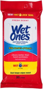 wet ones antibacterial wipes